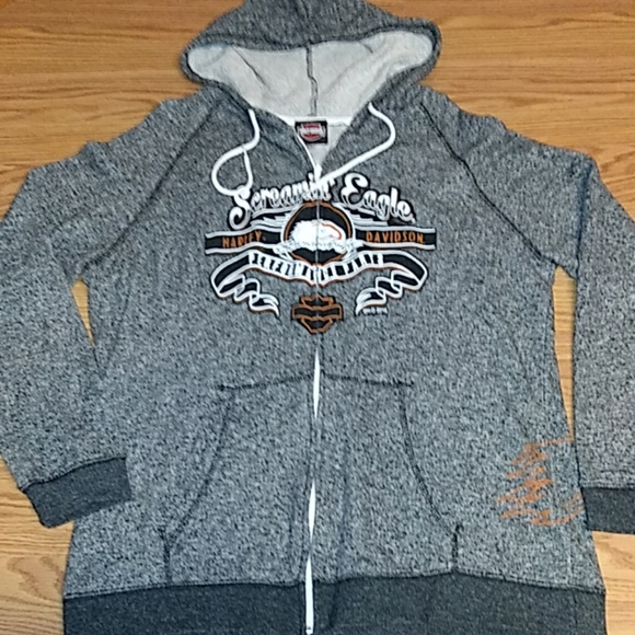 Harley-Davidson Tops - Harley Davidson Screaming Eagle Hoodie Sz XL